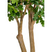 12' Silk Oak Tree With Acorns w/Base -Green - P181750