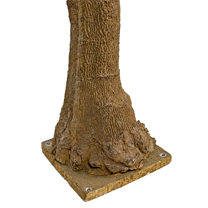 12' Silk Oak Tree With Acorns w/Base -Green - P181750