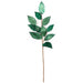 38" Metallic Velvet Artificial Magnolia Leaf Stem -Teal/Blue (pack of 12) - P210003
