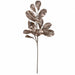 37" Metallic Silk Magnolia Leaf Stem -Rose Gold (Pack of 12) - P-231007