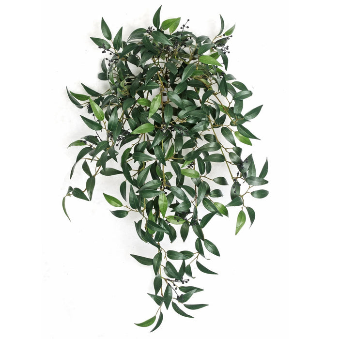 36" Hanging Smilax Leaf Silk Plant -Green (Pack of 4) - P-232000