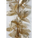 4'4" Metallic Artificial Bay Leaf Garland -Light Gold (Pack of 4) - P-240160