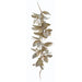 4'4" Metallic Artificial Bay Leaf Garland -Light Gold (Pack of 4) - P-240160