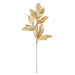 32" Metallic Artificial Magnolia Leaf Stem -Gold (Pack of 12) - P-240200