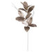 32" Metallic Artificial Magnolia Leaf Stem -Bronze (Pack of 12) - P-240201