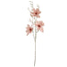 45" Metallic Artificial Magnolia Flower Stem -Pink (Pack of 6) - P-240302