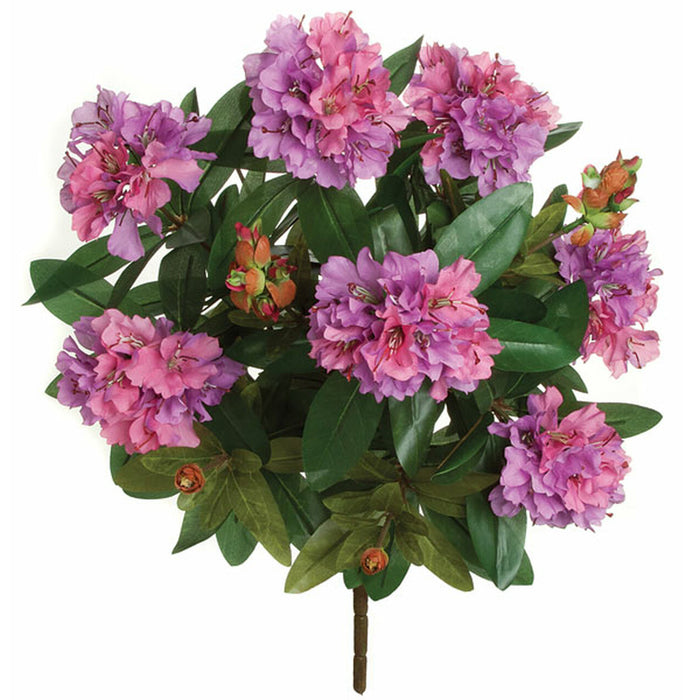 26" Silk Rhododendron Flower Bush -Lavender (Pack of 4) - P242L