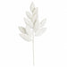25.5" Velvet Artificial Magnolia Leaf Stem -Ivory (Pack of 24) - P-260551