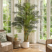 7' Areca Artificial Palm Tree w/Pot -Green - P3772
