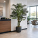 7' Areca Artificial Palm Tree w/Pot -Green - P3772