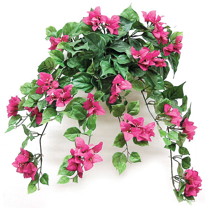 22" Bougainvillea Silk Hanging Flower Bush -Beauty (Pack of 6) - P-4590