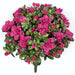 12" Artificial Azalea Flower Bush -Beauty (pack of 6) - P480BT