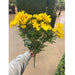 20" Daisy Silk Flower Bush -Yellow (Pack of 6) - P-60935