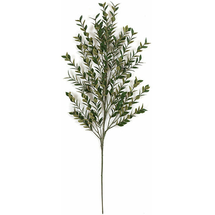 31" Artificial Ruscus Branch Stem -Green (Pack of 12) - P63180