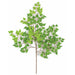 32" Silk Birch Leaf Branch Stem -2 Tone Green (pack of 12) - P804