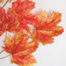 40" Silk Canadian Maple Leaf Stem -Red/Orange (pack of 12) - P83746