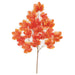 40" Silk Canadian Maple Leaf Stem -Red/Orange (pack of 12) - P83746