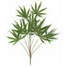 28" Silk Marijuana Leaf Stem -Green (pack of 12) - P87210