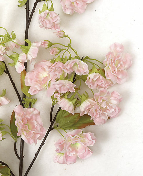 36" Silk Cherry Blossom Flower Stem -Pink (pack of 12) - P9421