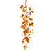 37" Silk Beech Leaf Teardrop Door Swag -Brown/Mustard (pack of 12) - PAB682-BR/MD