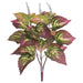 19" Large Leaf Silk Coleus Plant -Green (pack of 12) - PBC201-GR