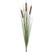 40" Cattail Artificial Bush -Light Brown (Pack of 12) - PBC304-BR/LT