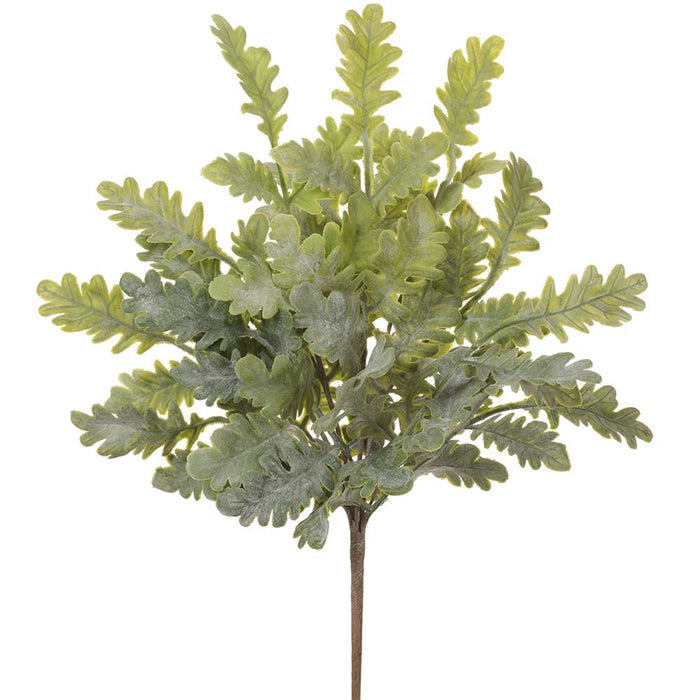 18" Dusty Miller Artificial Plant -Green/Gray (Pack of 12) - PBD003-GR/GY