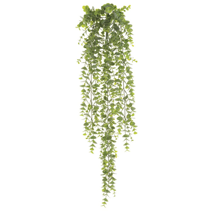 32" Eucalyptus Artificial Hanging Plant -Frosted Green (pack of 12) - PBE001-GR/FS