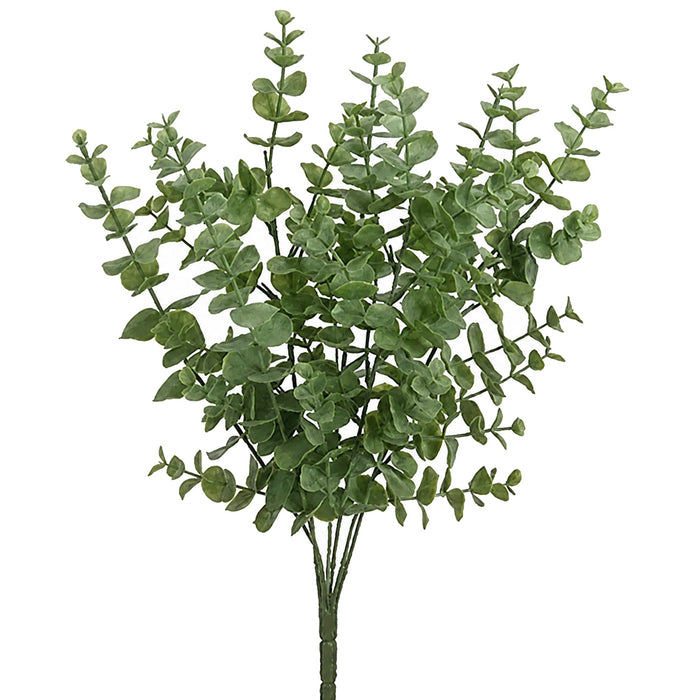 17.5" Eucalyptus Artificial Plant -Green/Gray (Pack of 12) - PBE157-GR/GY