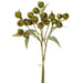 13.5" Seeded Eucalyptus Leaf Silk Stem Bundle -Green (pack of 6) - PBE626-GR