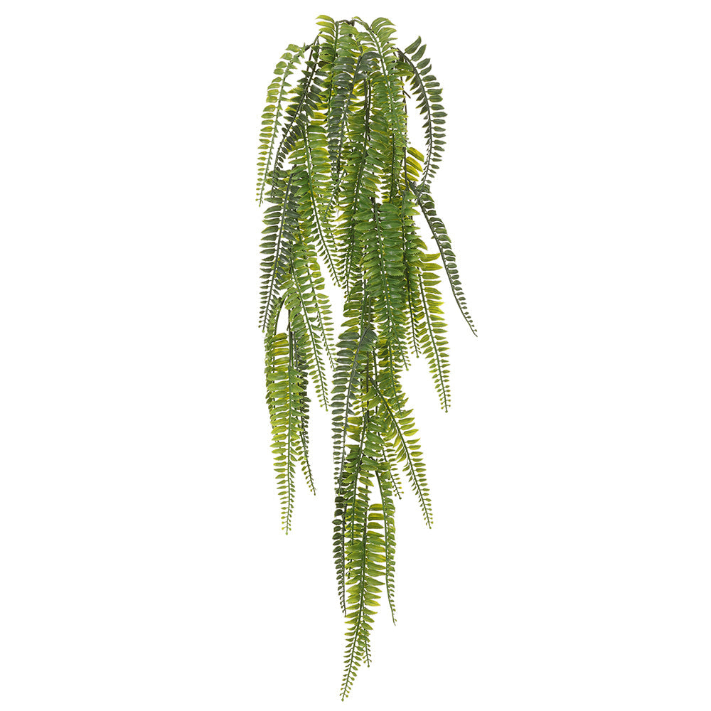 silk hanging fern plants 33