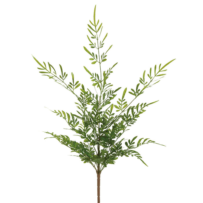 21" Outdoor UV-Resistant Artificial Fern Plant -Green (Pack of 6) - PBF009-GR
