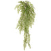41" Hanging Maidenhair Fern Silk Plant -Green (pack of 6) - PBF012-GR