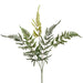 24" PE Soft-Touch Blue Star Fern Leaf Artificial Plant -Green (Pack of 24) - PBF042-GR