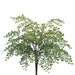 19" Plastic Maidenhair Fern Artificial Plant -Green (pack of 12) - PBF153-GR
