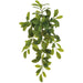 24" Hanging Ficus Leaf Silk Plant -Green (Pack of 12) - PBF169-GR