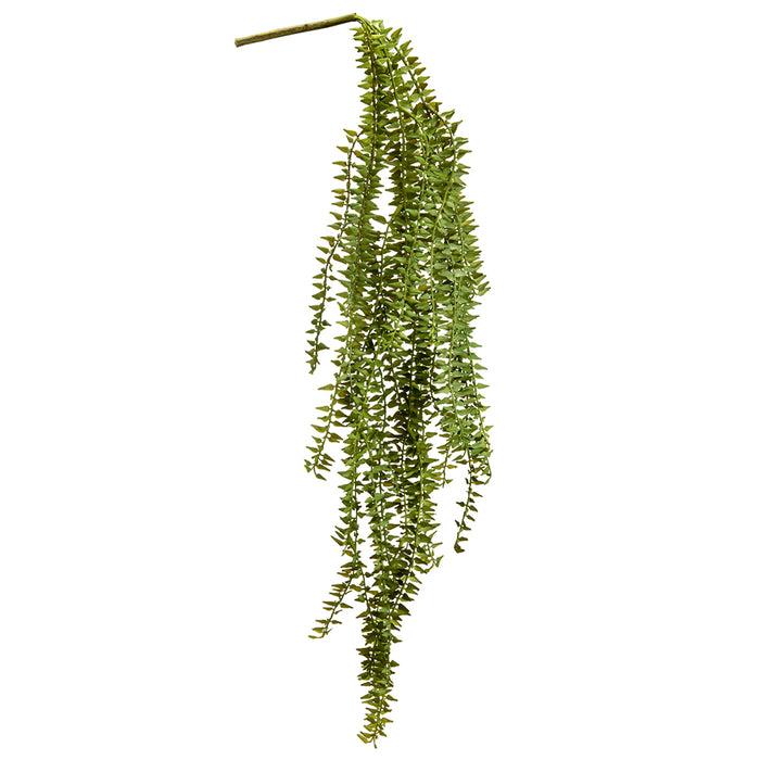 26.5" Hanging Artificial Fern Plant -Green (pack of 12) - PBF233-GR