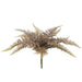 16" Artificial Fern Leaf Plant -Green/Mauve (Pack of 12) - PBF258-GR/MV