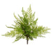 20" Outdoor UV-Resistant Artificial Lace Fern Plant -Green (Pack of 12) - PBF288-GR