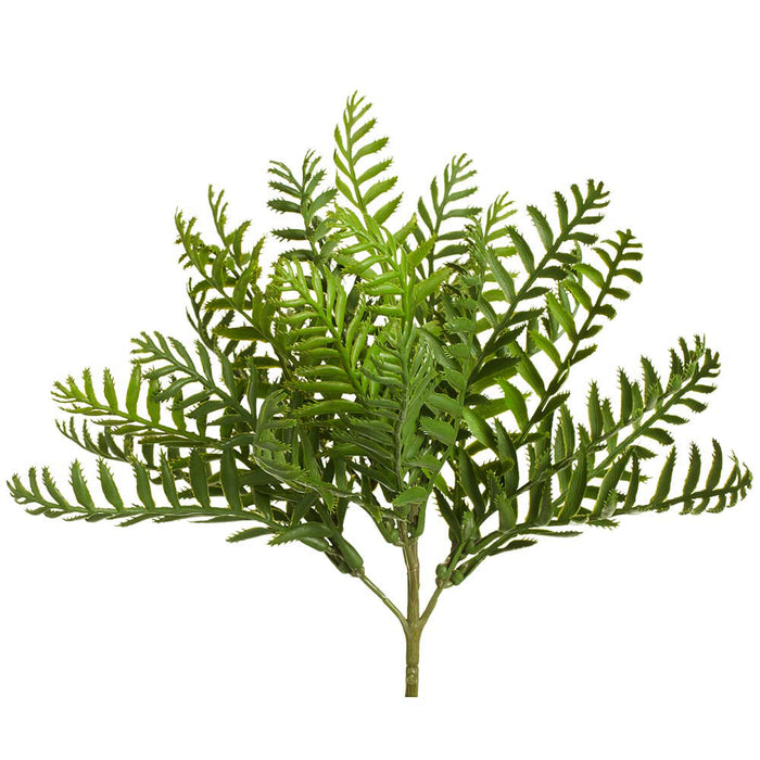 9" Outdoor UV-Resistant Artificial Fern Plant -Green (Pack of 24) - PBF382-GR