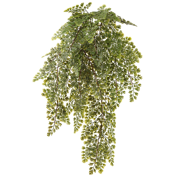 29" Hanging Maidenhair Fern Artificial Plant -Green (pack of 12) - PBF415-GR