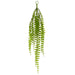28" Hanging Artificial Soft PE Button Fern Plant -Green (pack of 12) - PBF451-GR