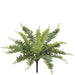 14.5" Silk Boston Fern Plant -21 Leaves -Green (pack of 12) - PBF600-GR