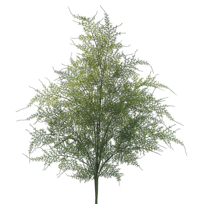 22" Plastic Asparagus Fern Silk Plant -Green (pack of 12) - PBF737-GR