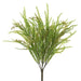 21" PE Soft-Touch Button Fern Leaf Artificial Plant -Green (Pack of 12) - PBF753-GR