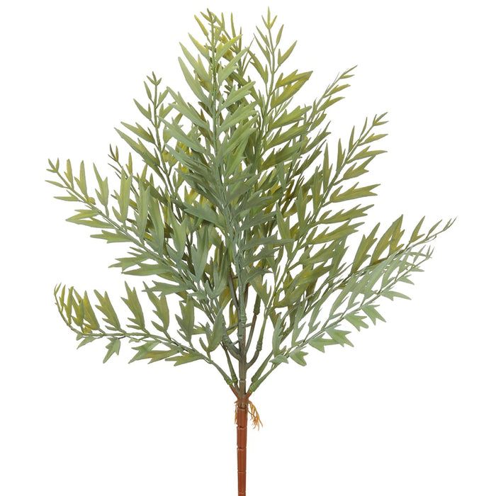 18" Silk Fern Plant -Green/Gray (pack of 12) - PBF984-GR/GY