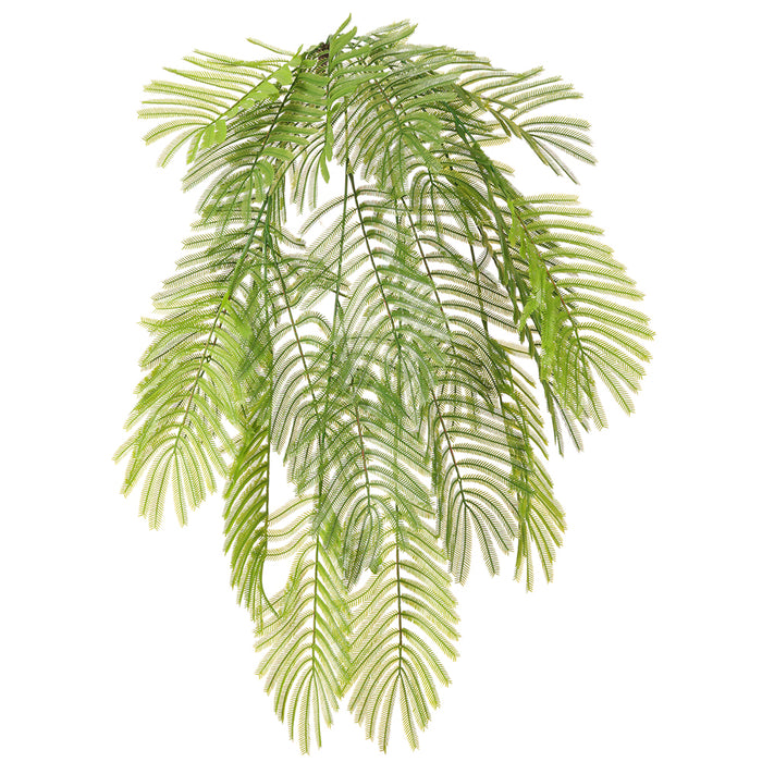 36" Hanging Artificial Fern Plant -Green (pack of 12) - PBF989-GR