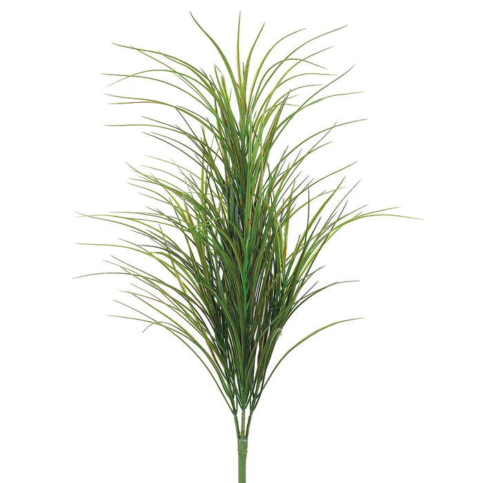 32" Grass Silk Plant -226 Leaves -Green/Red (pack of 12) - PBG188-GR/RE