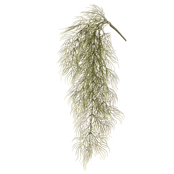 31" Hanging Artificial Tassel Grass Plant -Green (Pack of 12) - PBG360-GR
