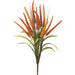 23" Artificial Rattail Grass Plant -Mustard/Flame (pack of 12) - PBG443-MD/FL